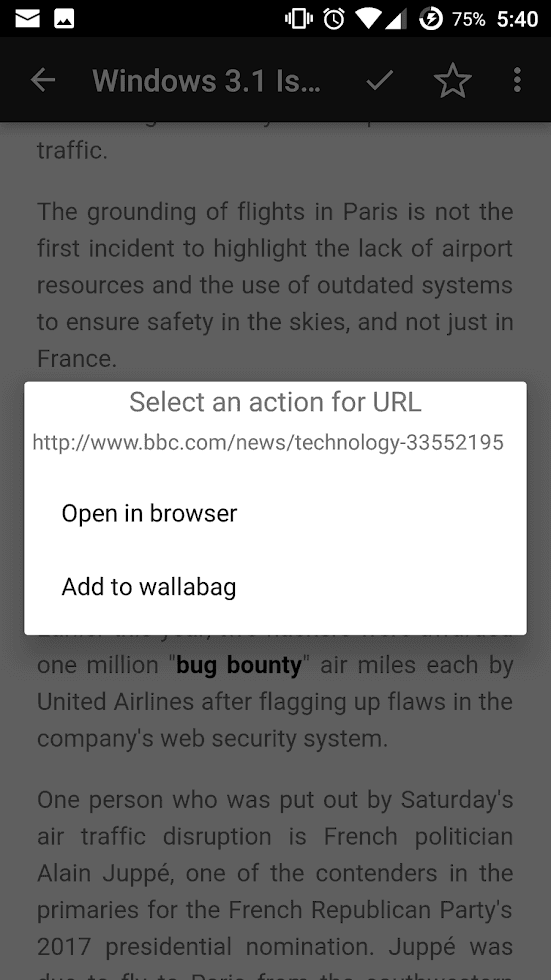 Скриншот 5 — wallabag