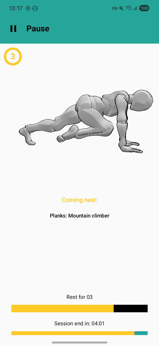 Скриншот 5 — SimpleHIIT