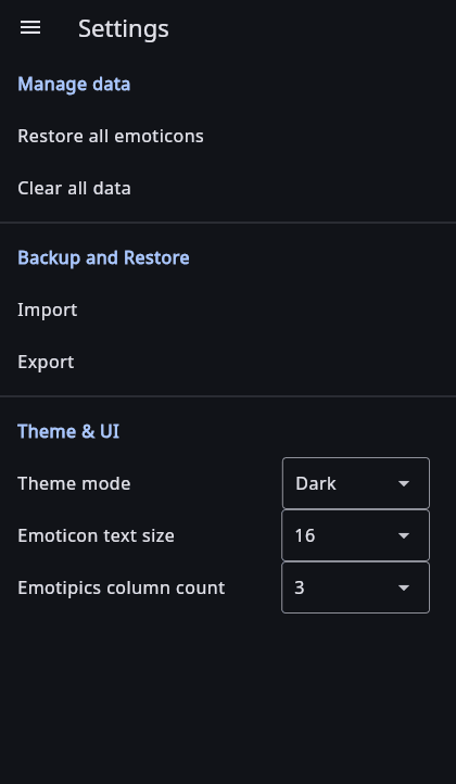 Скриншот 8 — Emotic