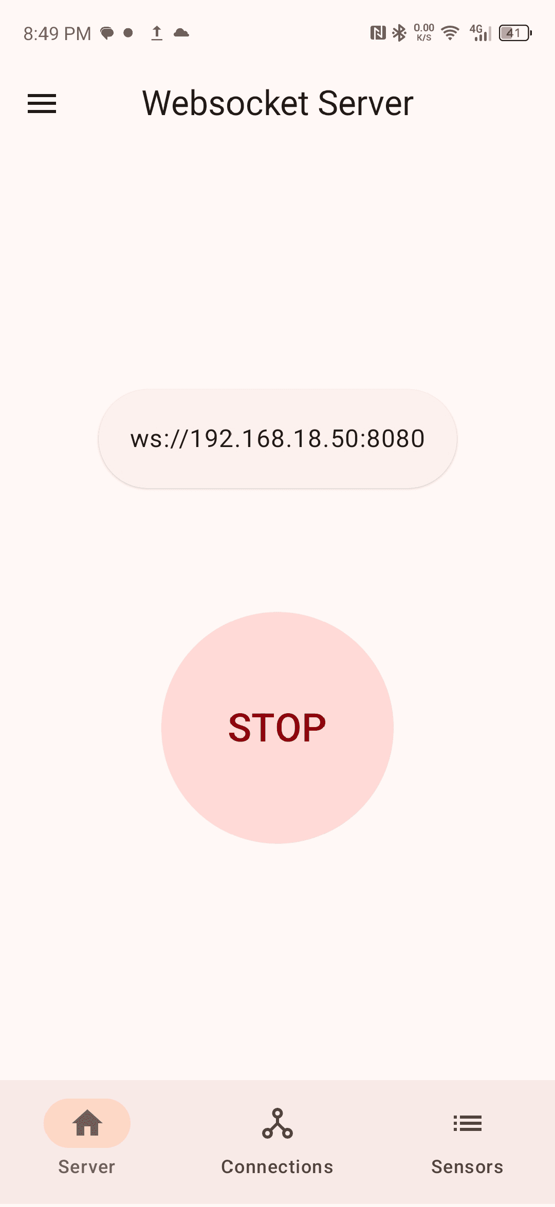 Скриншот 4 — Sensor Server