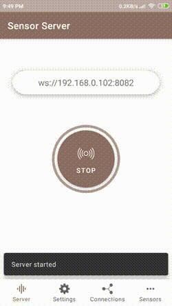 Скриншот 5 — Sensor Server