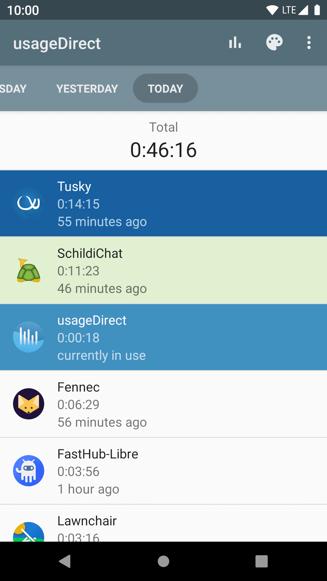 Скриншот 1 — usageDirect