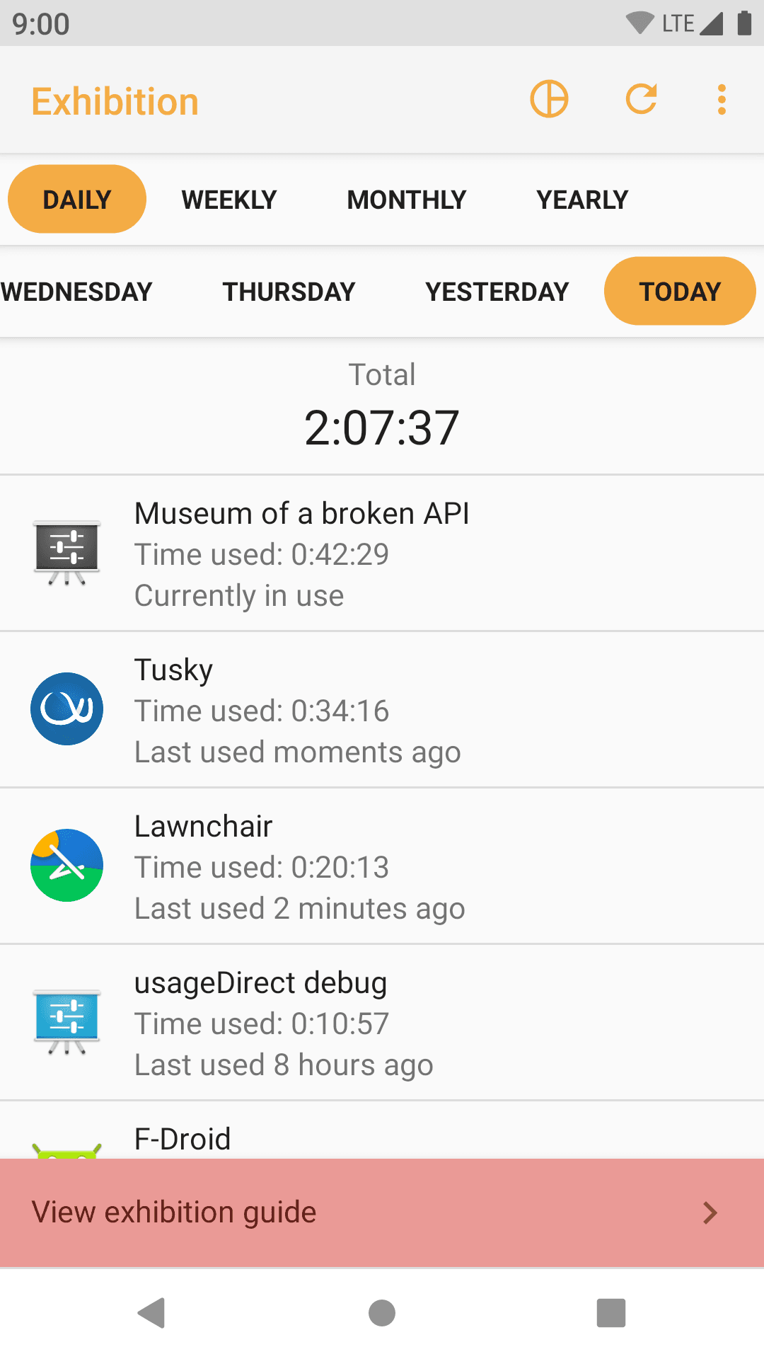 Скриншот 1 — Museum of a broken API