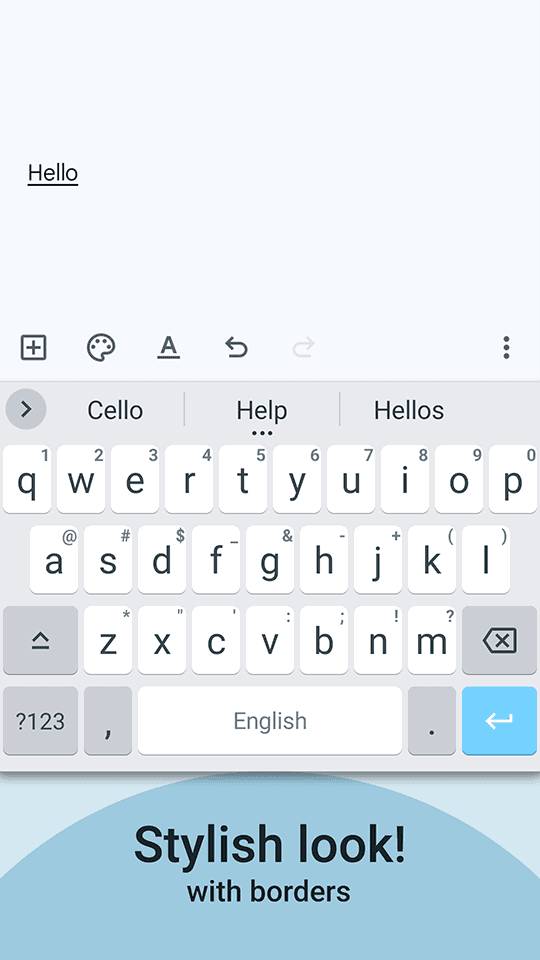 Скриншот 1 — HeliBoard