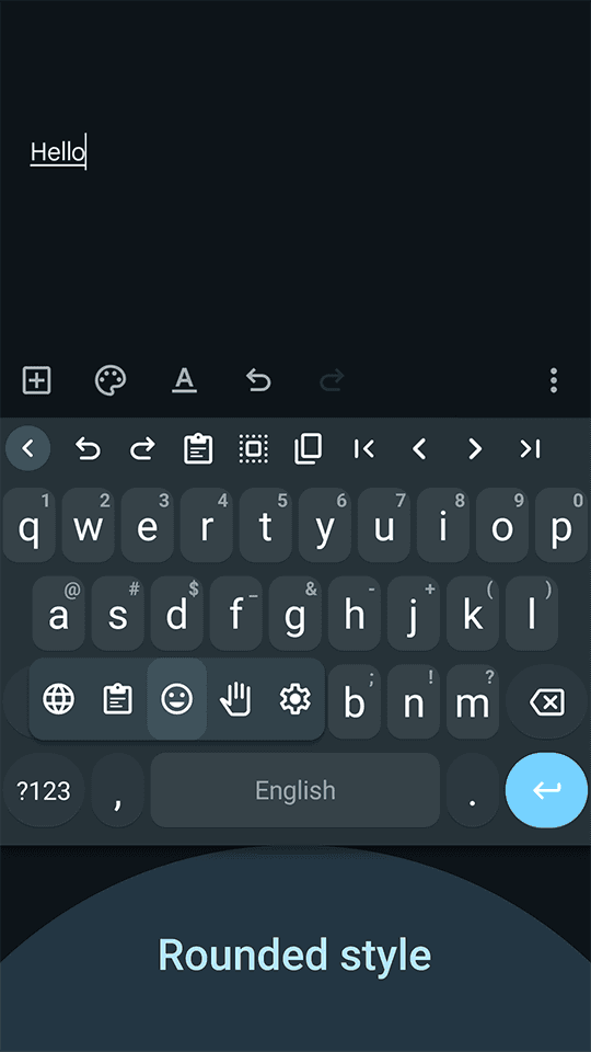 Скриншот 4 — HeliBoard