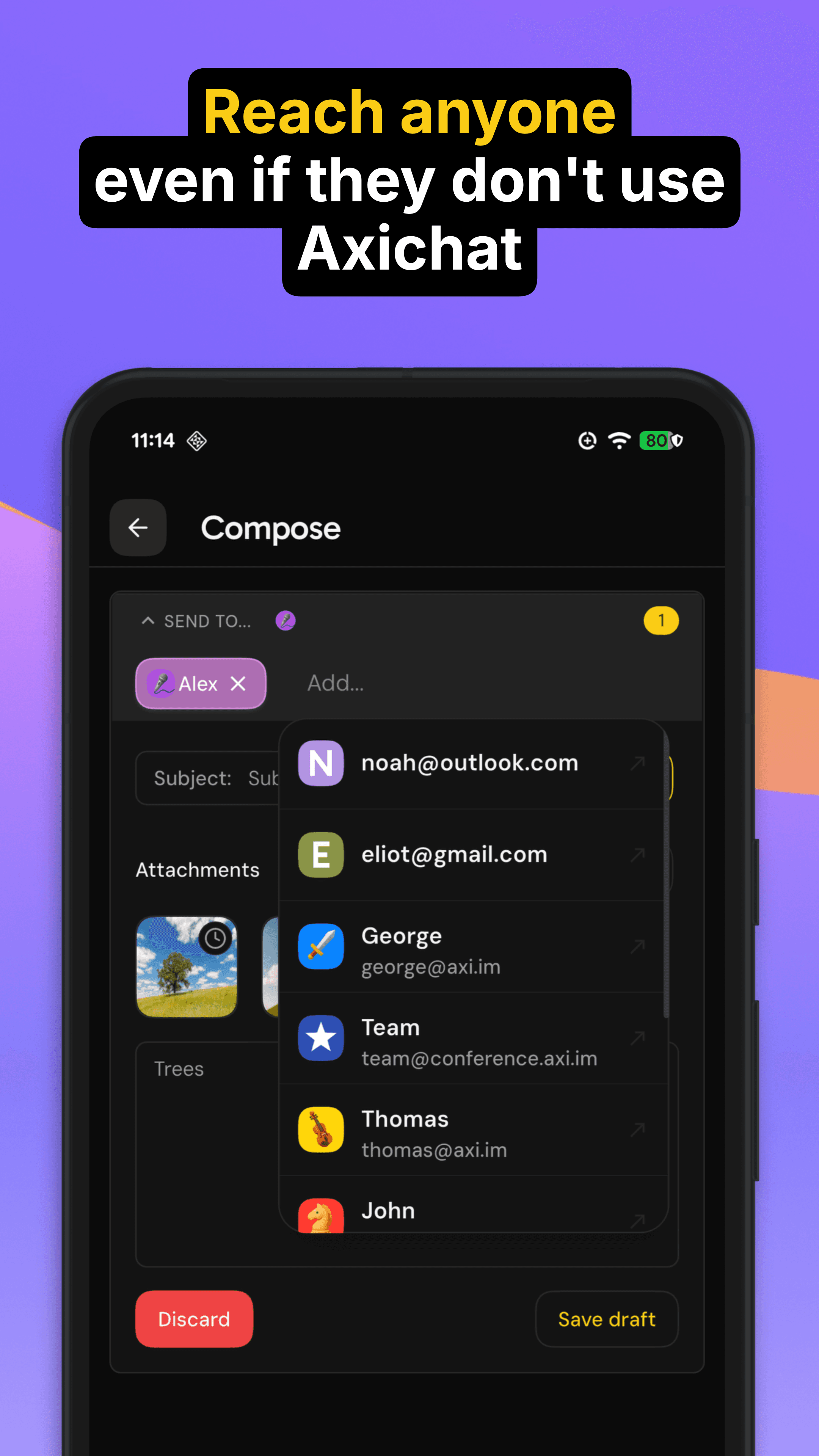 Скриншот 5 — Axichat