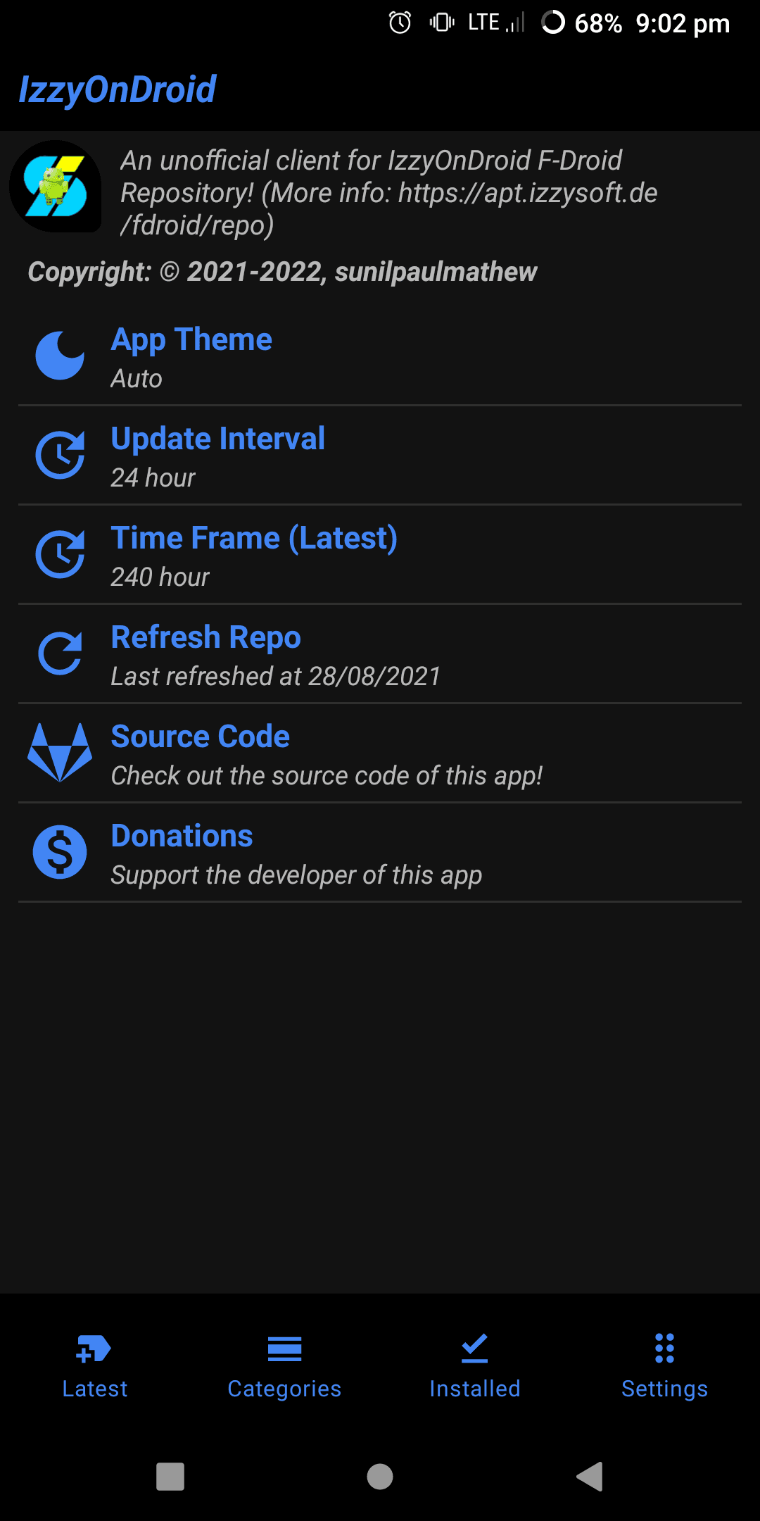 Скриншот 3 — IzzyOnDroid (unofficial)