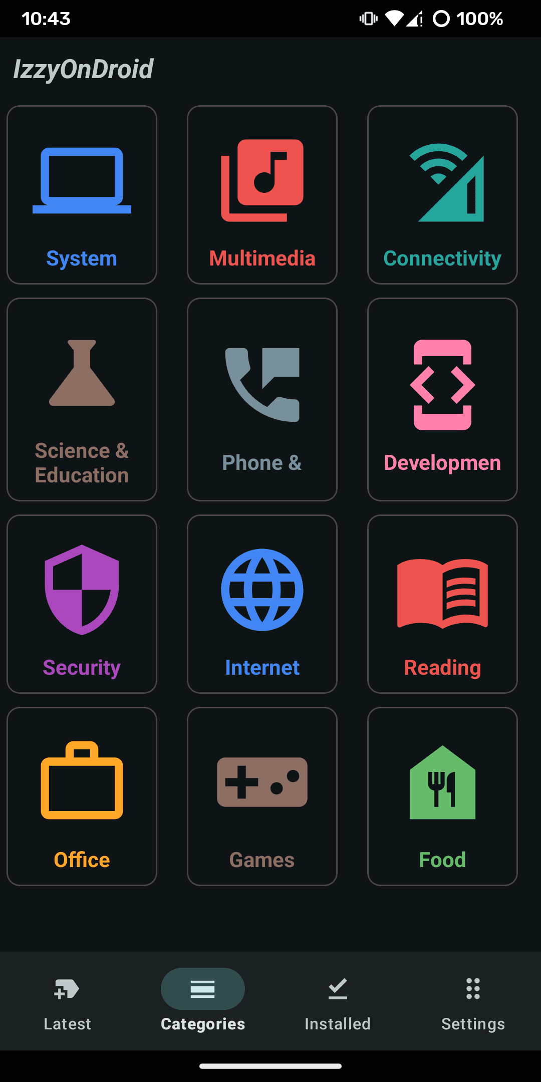 Скриншот 5 — IzzyOnDroid (unofficial)