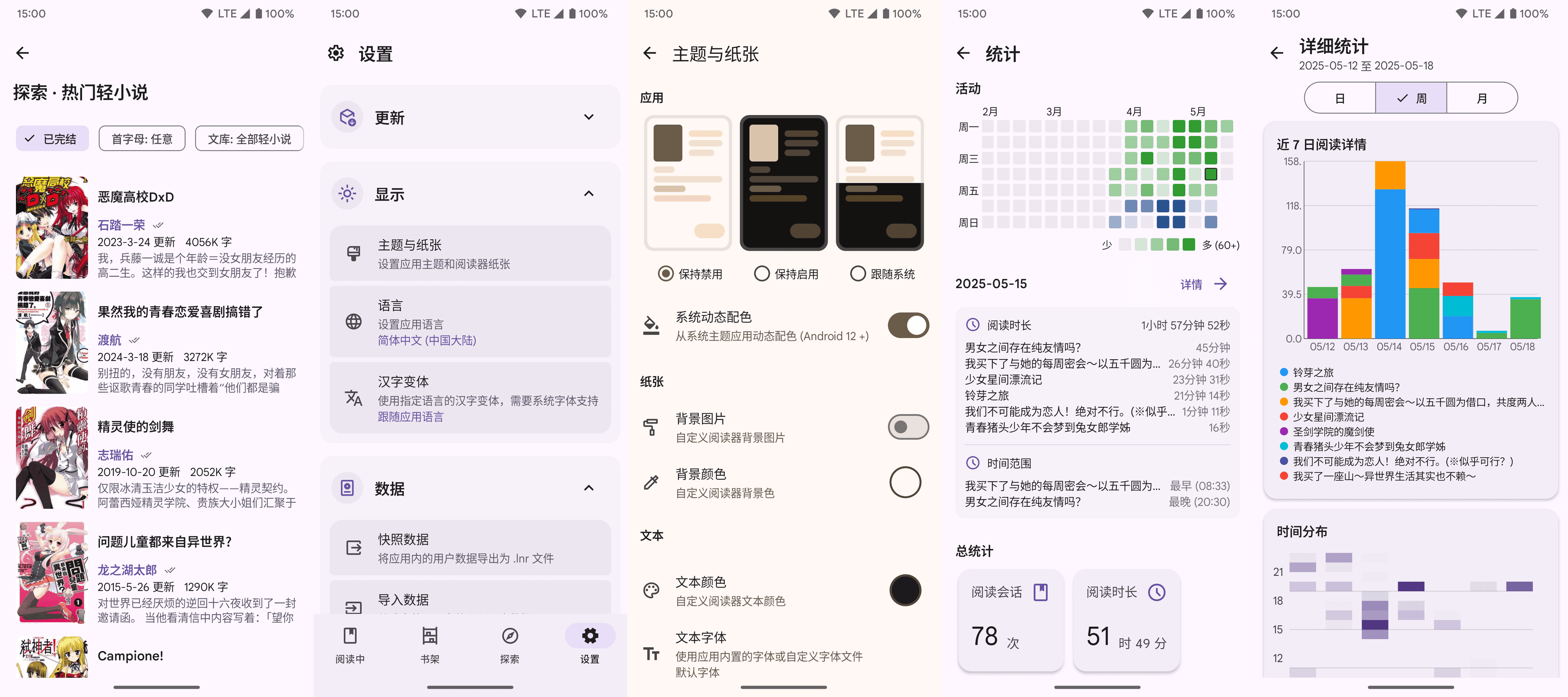 Скриншот 3 — LightNovelReader