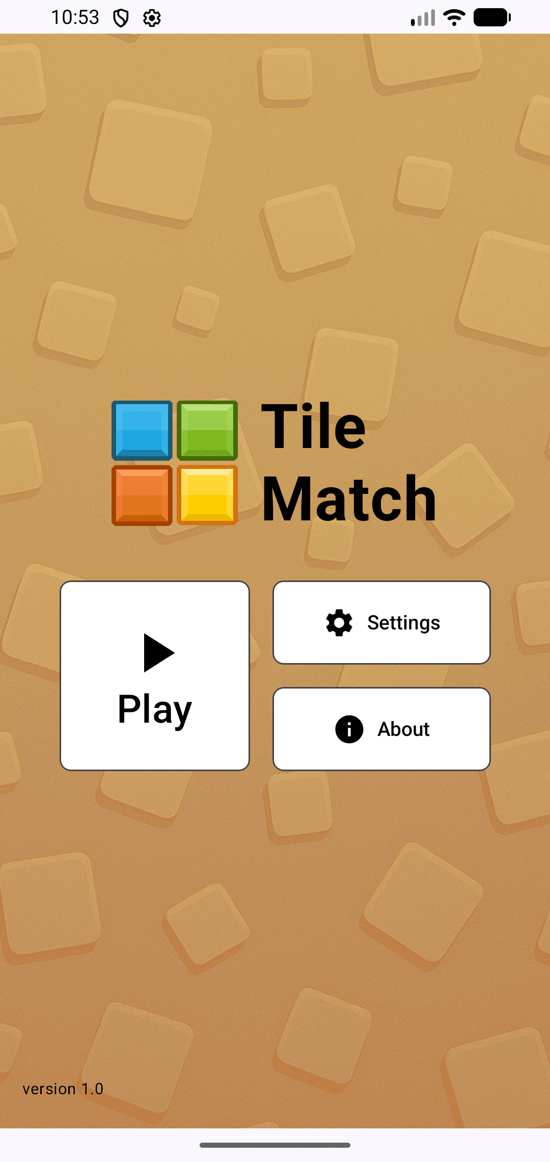 Скриншот 1 — Tile Match