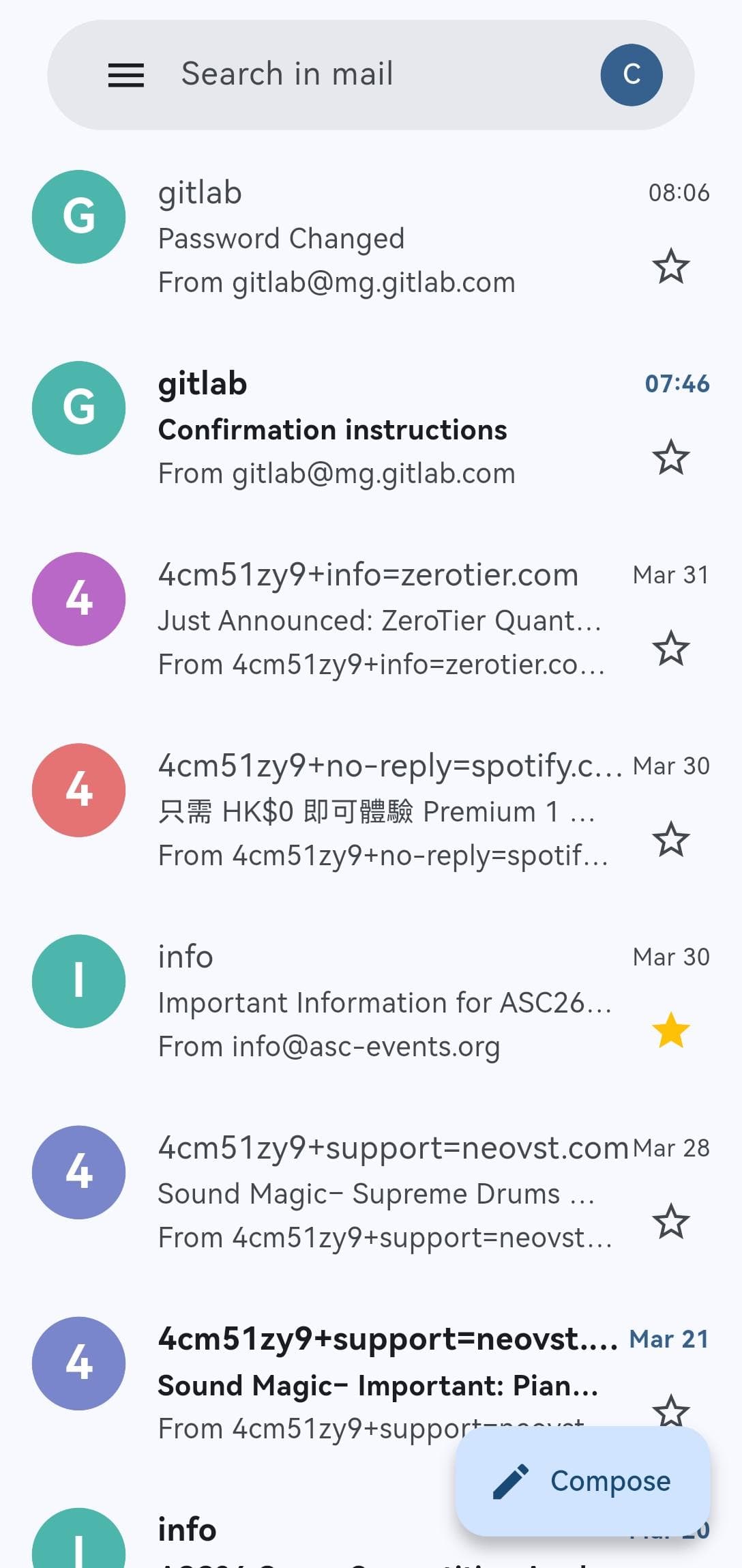 Скриншот 1 — Remail