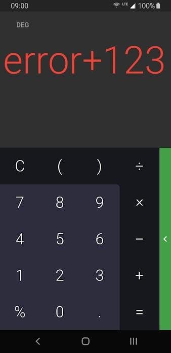 Скриншот 3 — dahliaOS Calculator