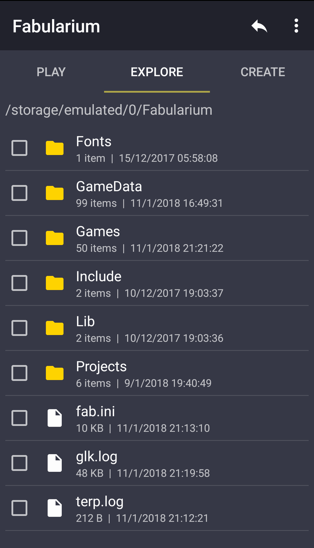 Скриншот 2 — Fabularium