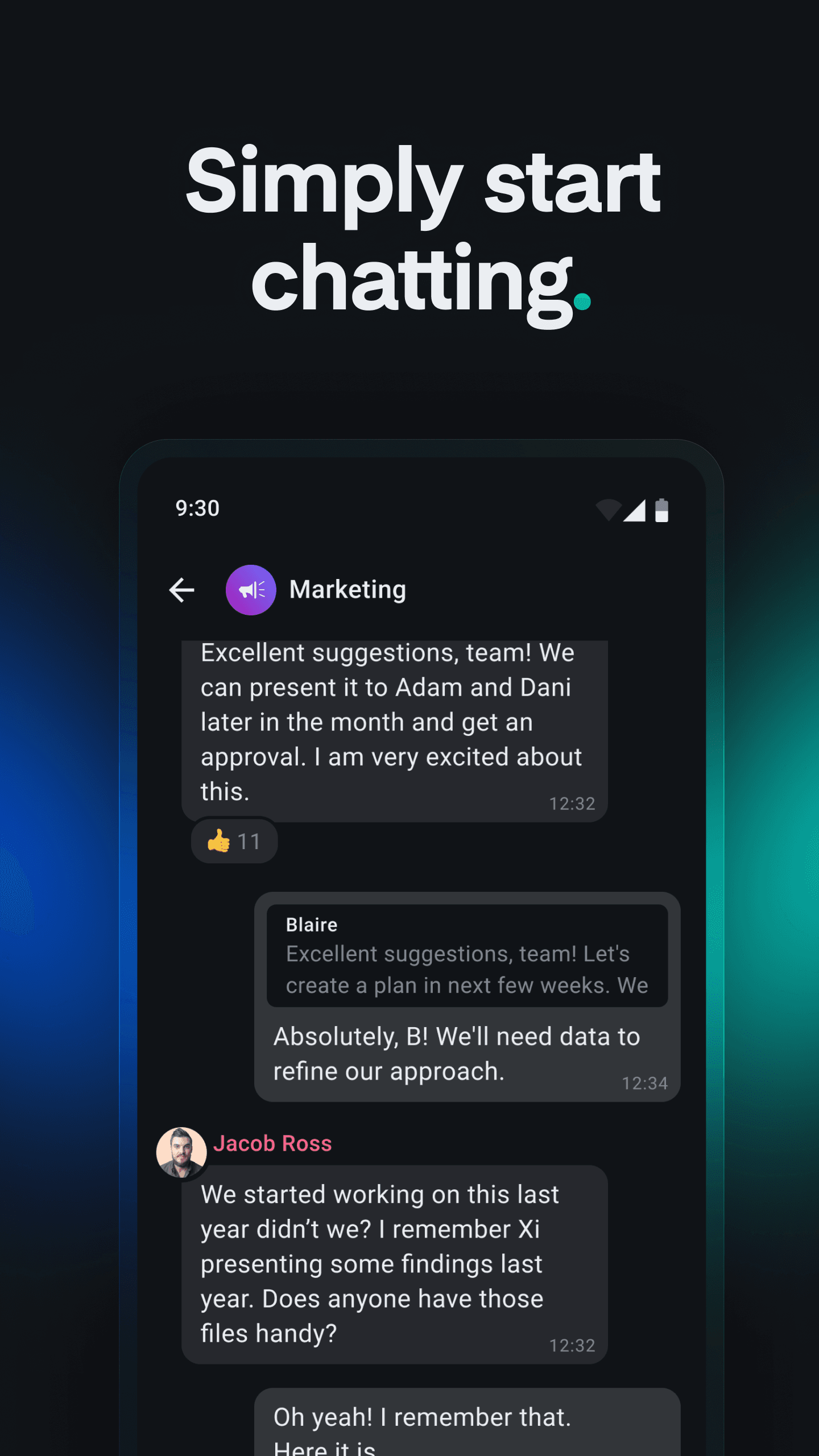 Скриншот 4 — Element X - Secure Chat & Call