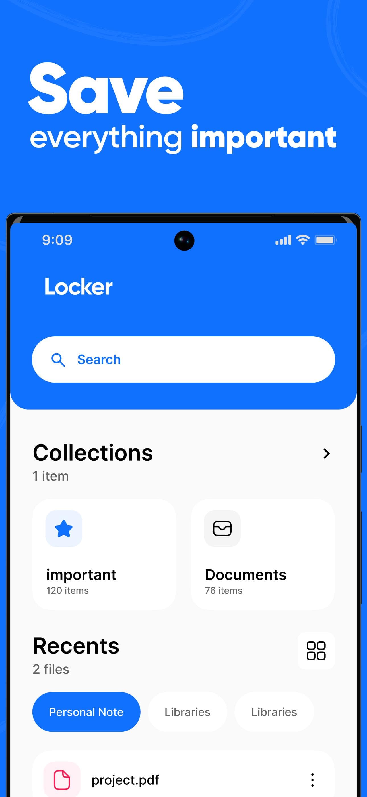 Скриншот 1 — Ente Locker