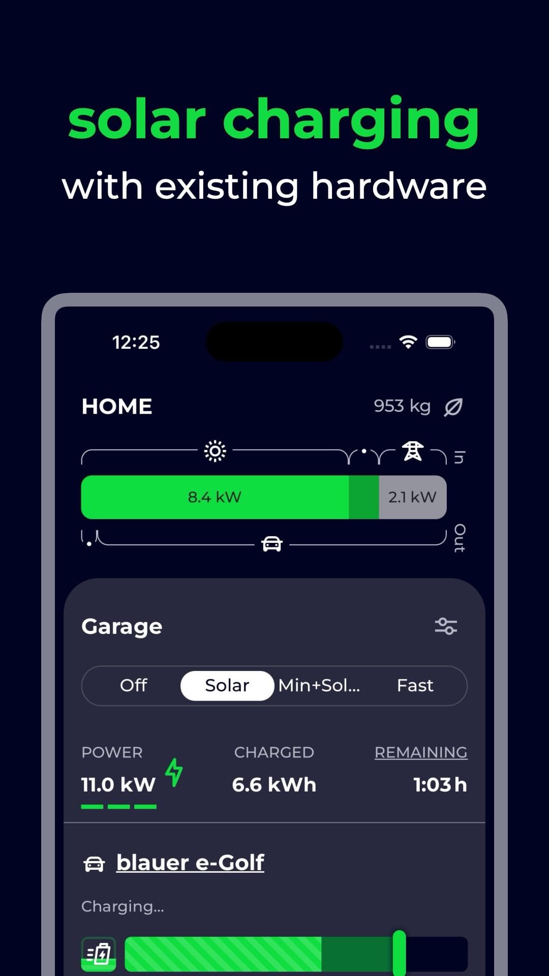 Скриншот 2 — evcc - solar charging