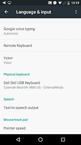 Скриншот 1 — Colemak Mod-DH Keyboard
