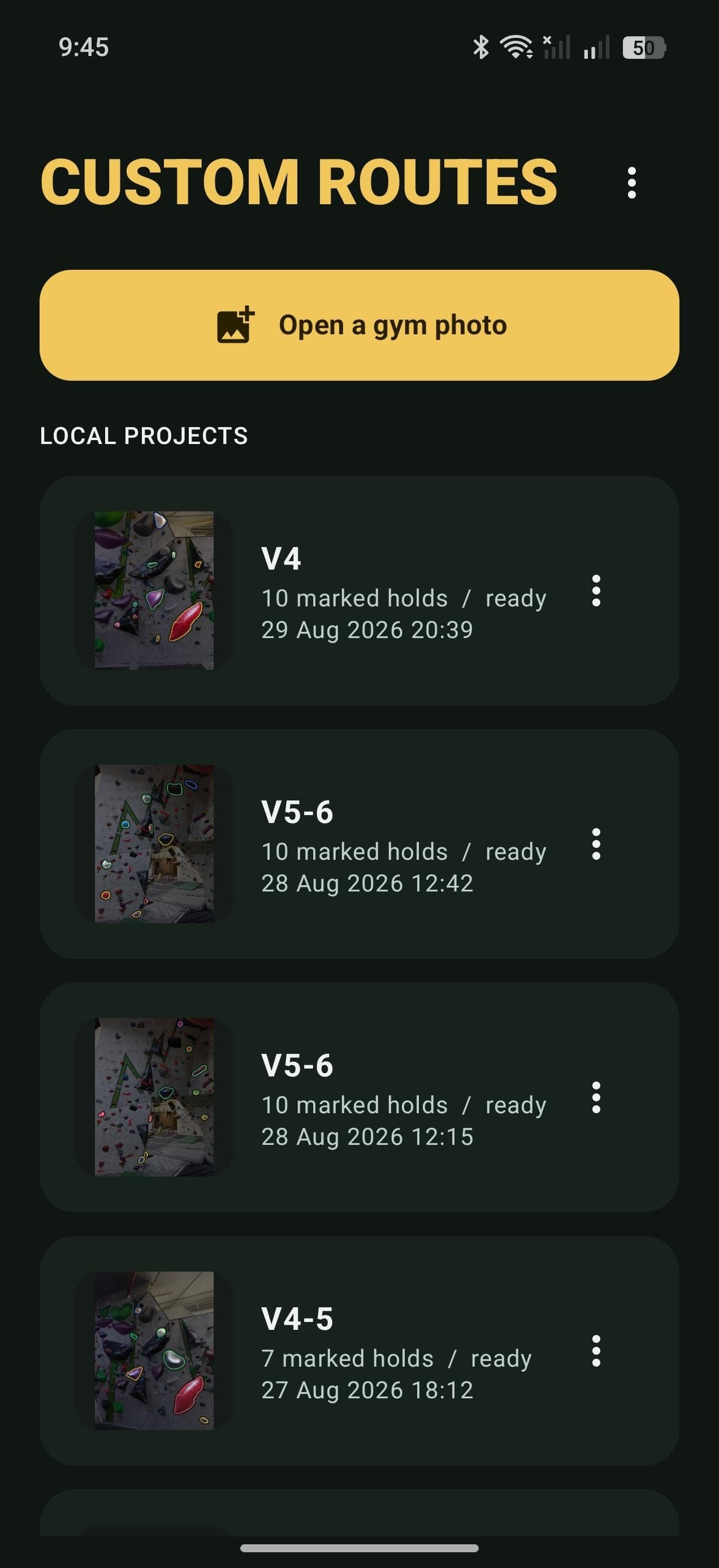 Скриншот 1 — Custom Routes