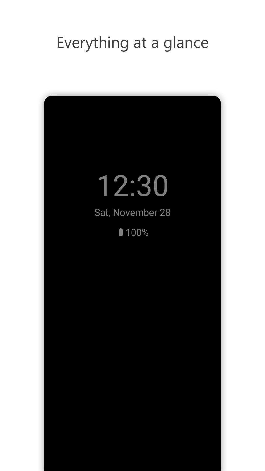 Скриншот 1 — AlwaysOn | Always On Display