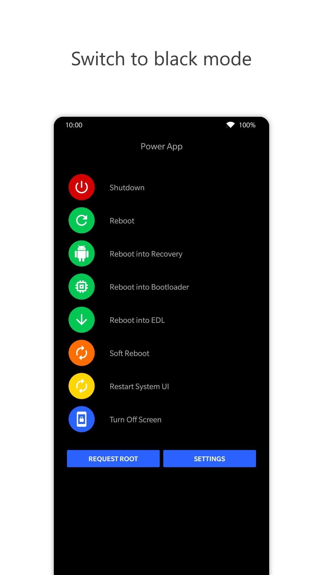Скриншот 3 — Power App | Simple Power Menu [Root only]