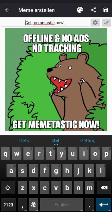 Скриншот 2 — MemeTastic