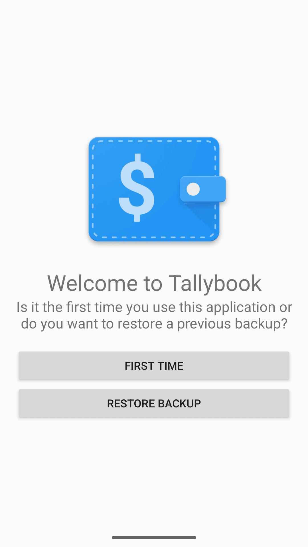 Скриншот 1 — Tallybook