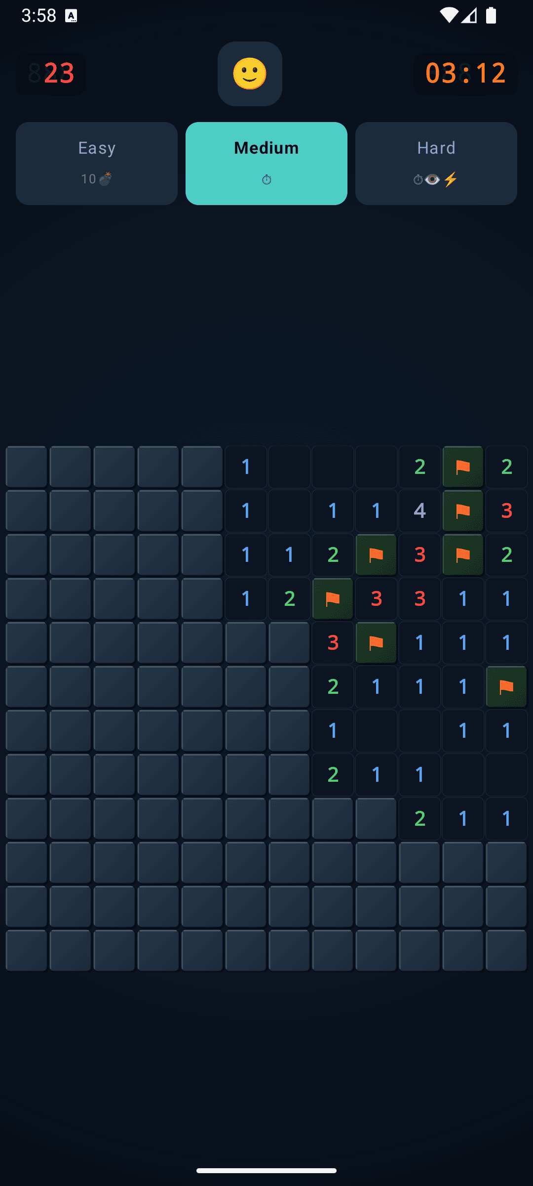 Скриншот 1 — Minesweeper
