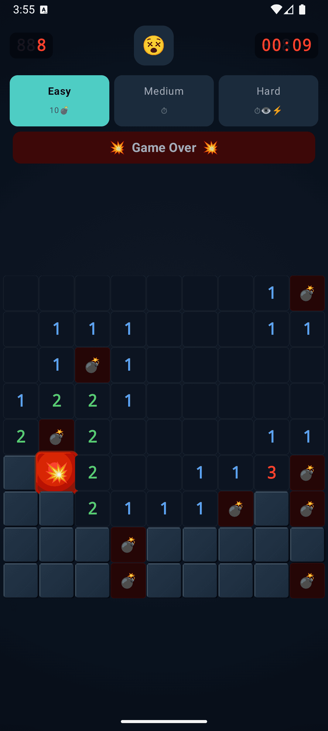 Скриншот 3 — Minesweeper