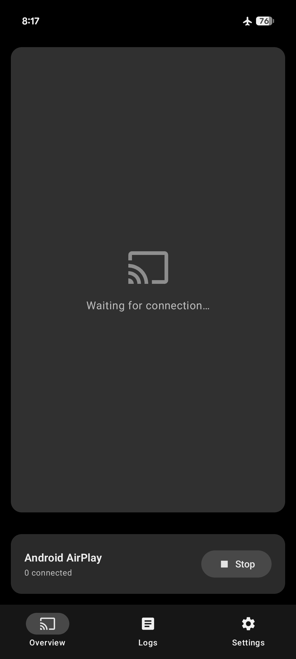 Скриншот 1 — AirPlay Server