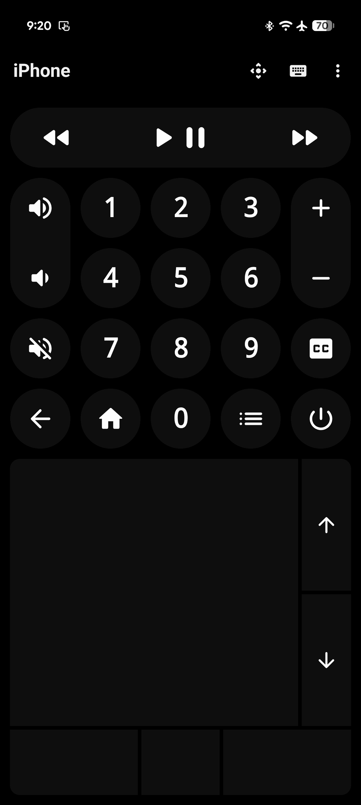 Скриншот 2 — Bluetooth Remote