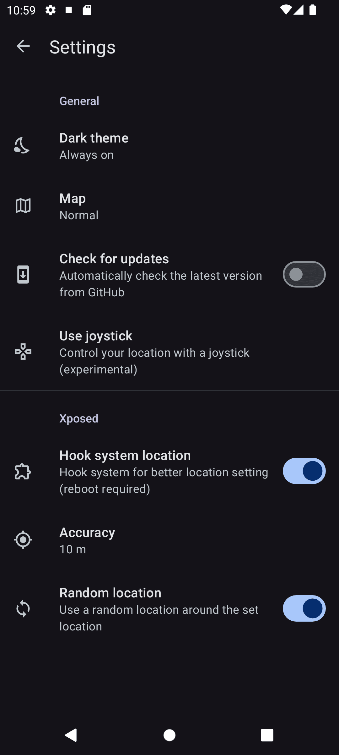 Скриншот 2 — GPS Setter