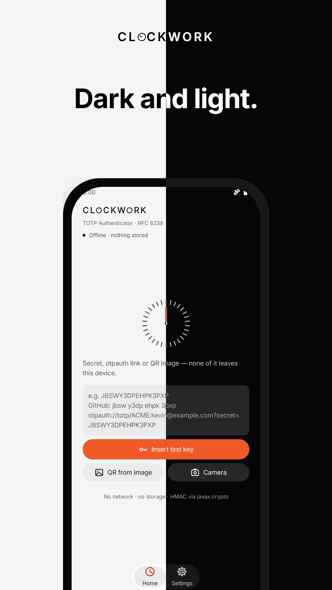Скриншот 7 — Clockwork: 2FA Authenticator