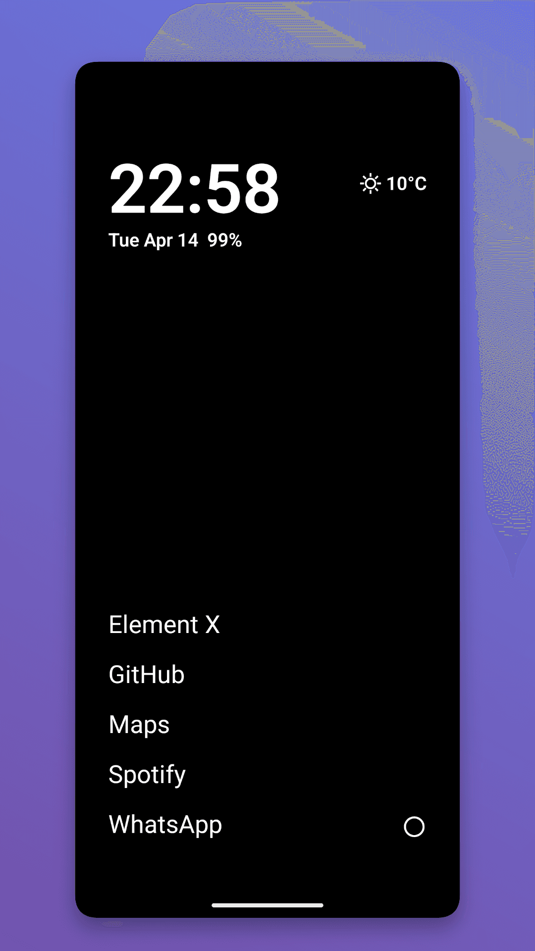 Скриншот 1 — Fokus Launcher