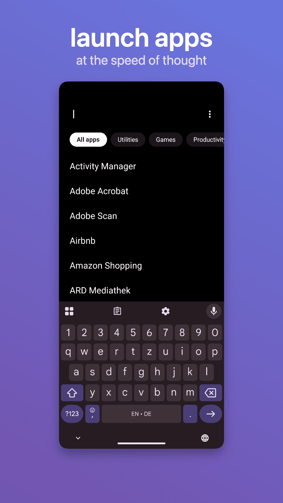 Скриншот 2 — Fokus Launcher