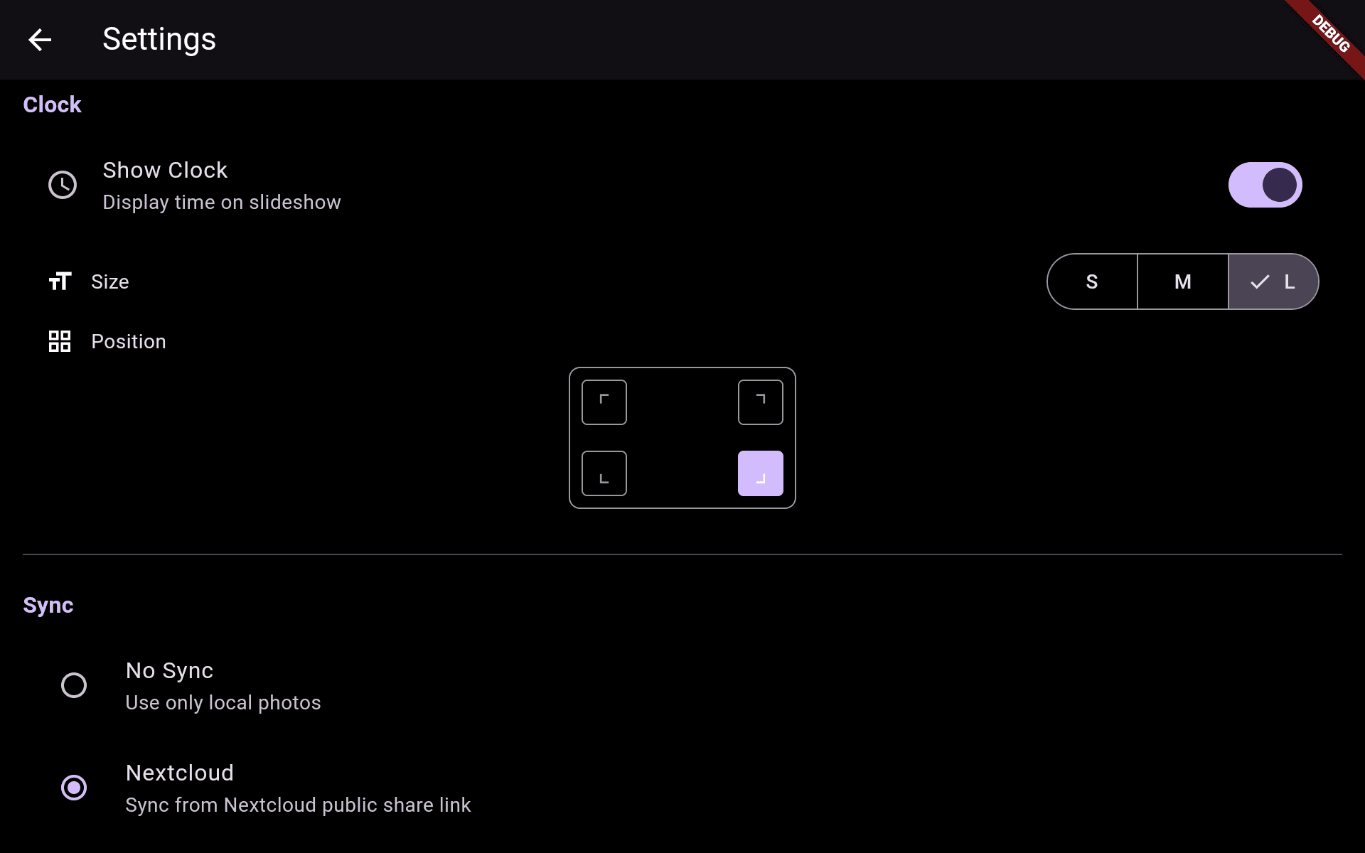 Скриншот 2 — OpenPhotoFrame