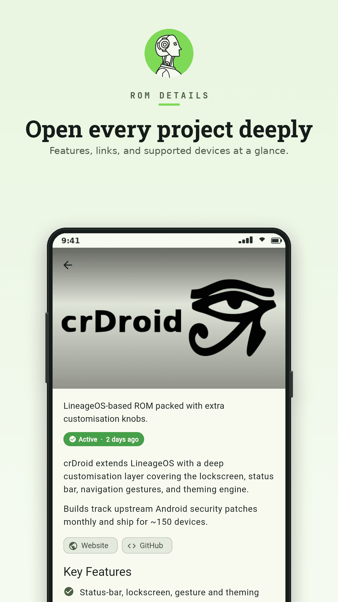 Скриншот 3 — Custom RR: ROMs & Recovery