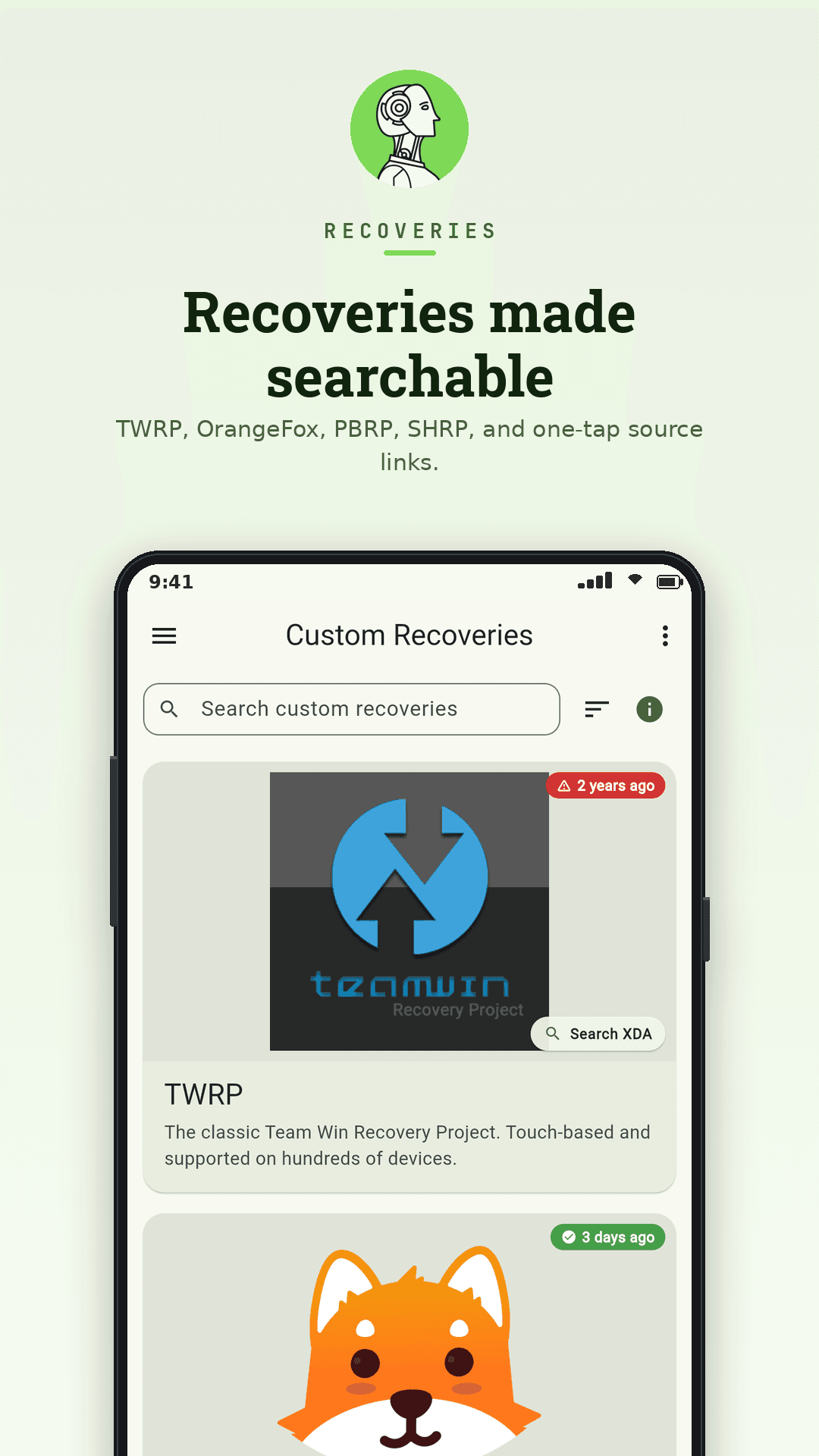 Скриншот 4 — Custom RR: ROMs & Recovery