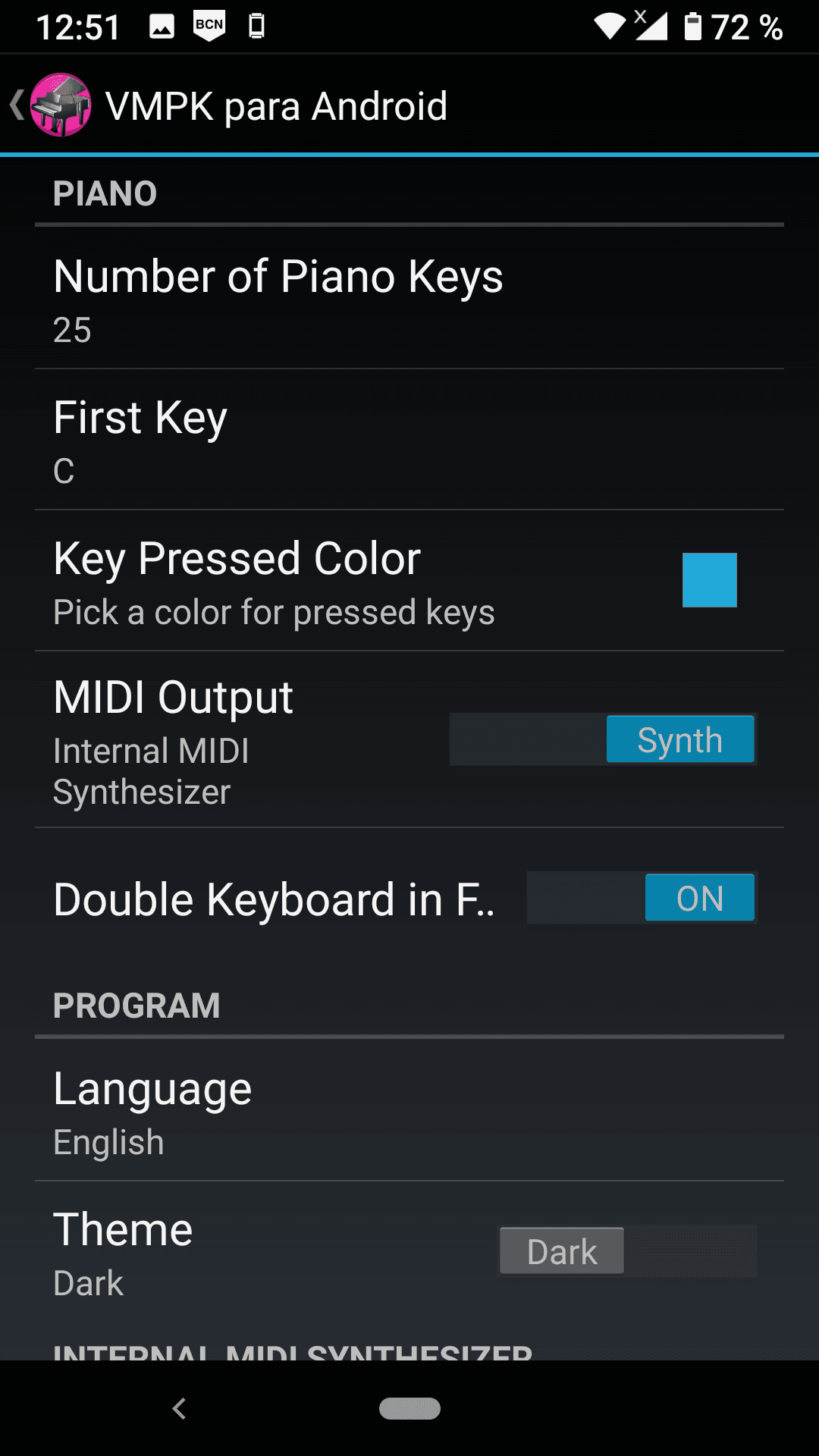 Скриншот 3 — VMPK for Android