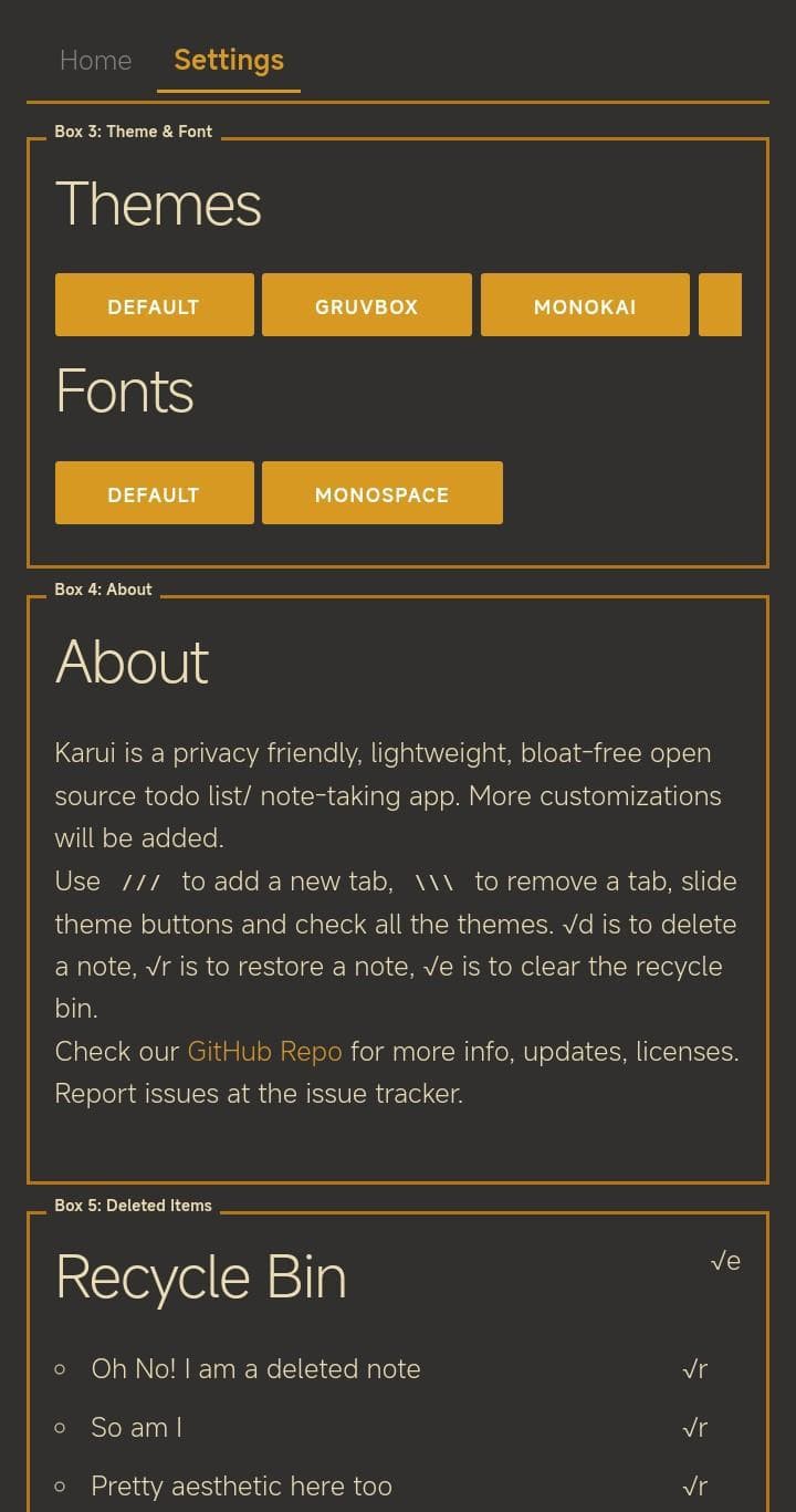 Скриншот 3 — Karui ToDo