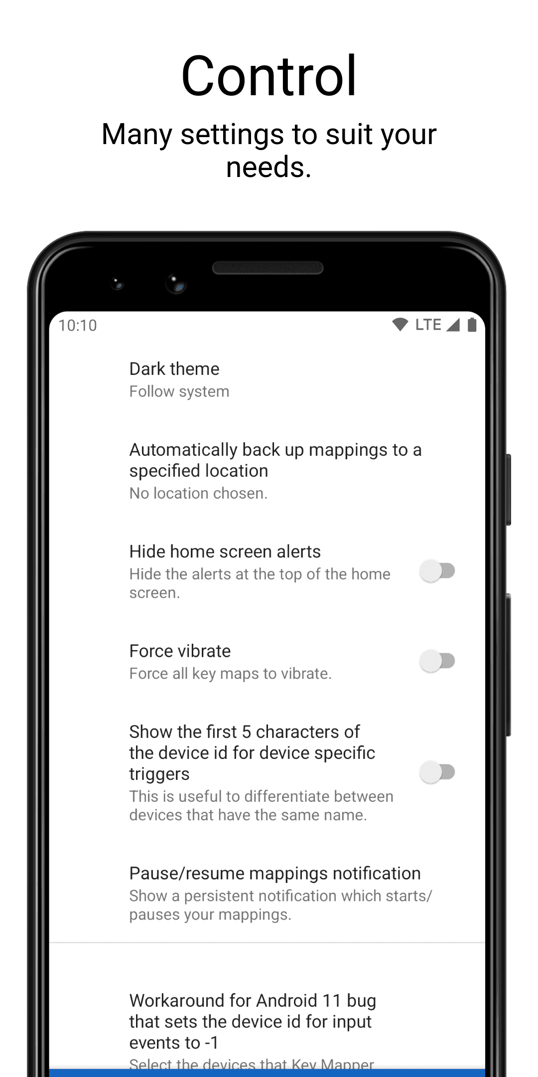 Скриншот 4 — Key Mapper GUI Keyboard
