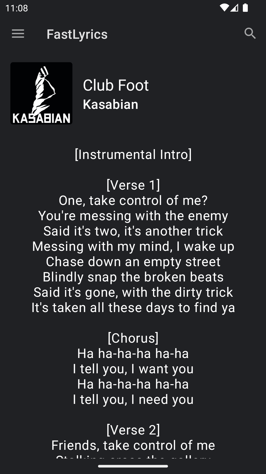 Скриншот 5 — FastLyrics
