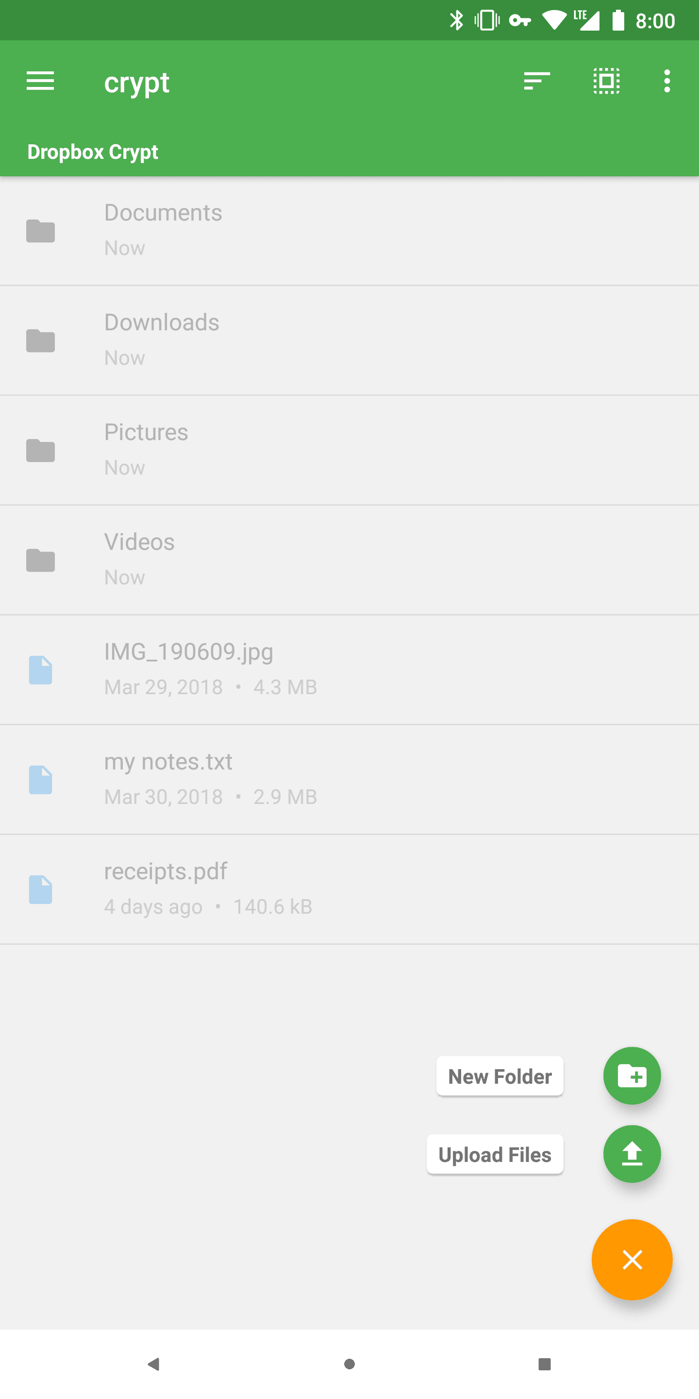 Скриншот 2 — RCX - Rclone for Android