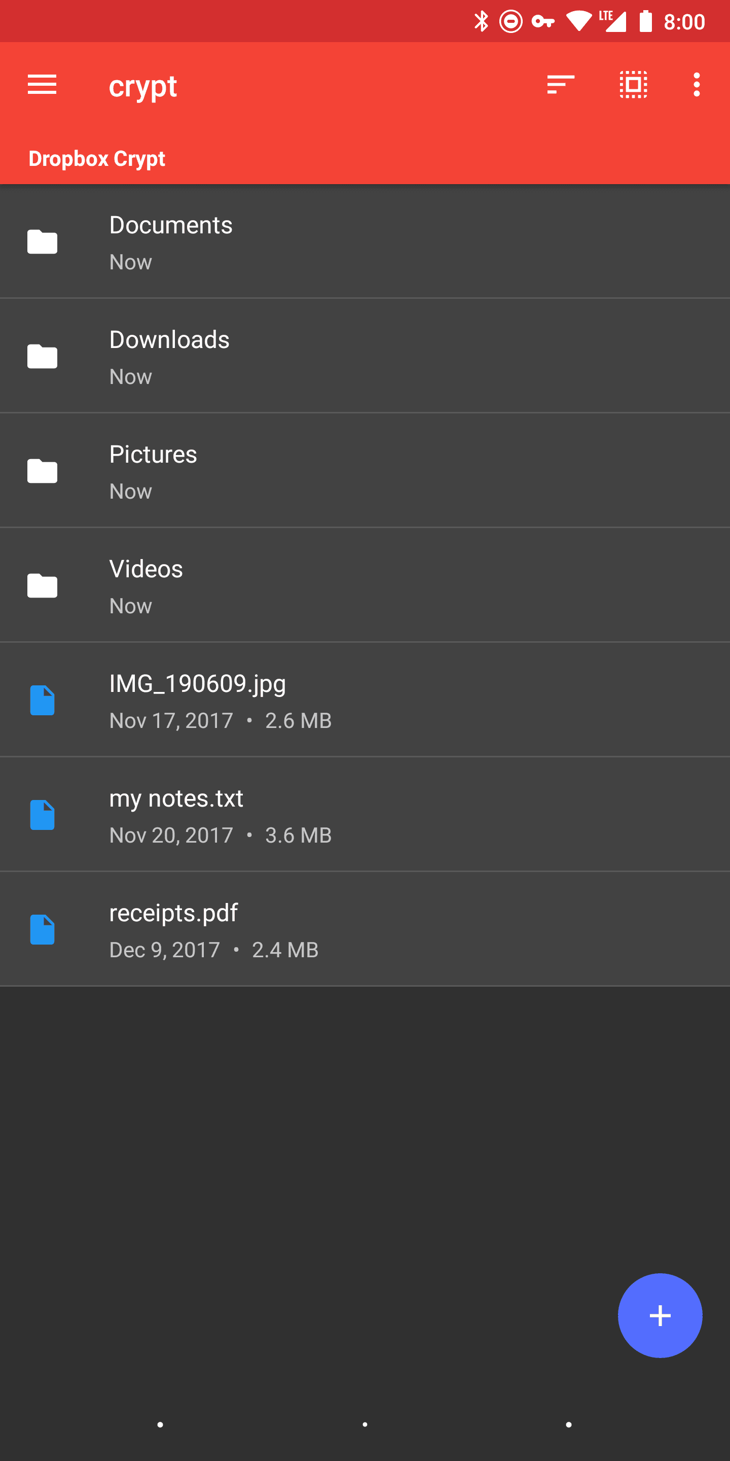 Скриншот 3 — RCX - Rclone for Android