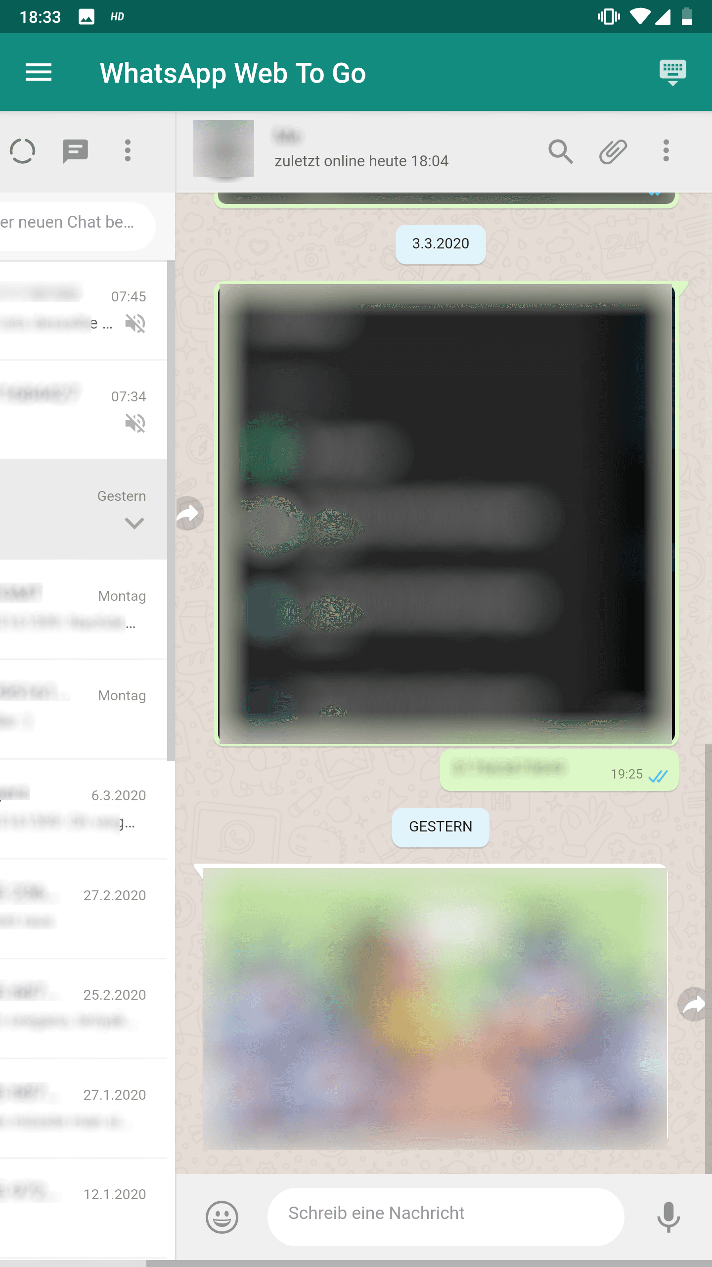 Скриншот 5 — WhatsApp Web To Go - Mobile Client for WhatsApp We