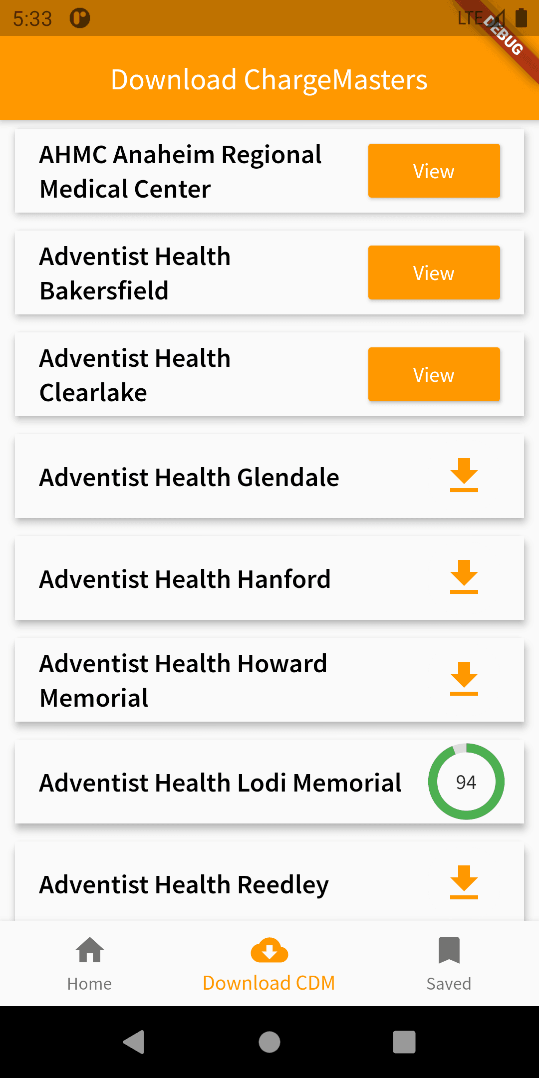 Скриншот 5 — LibreHealth Cost Of Care Explorer