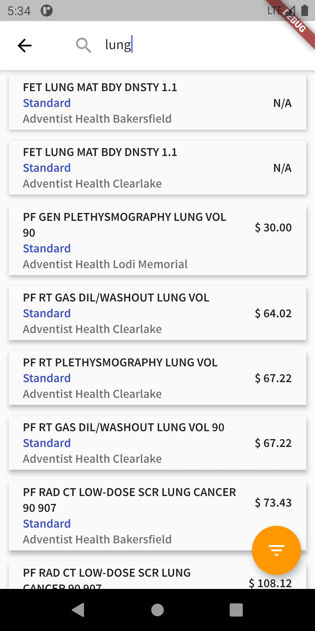 Скриншот 6 — LibreHealth Cost Of Care Explorer