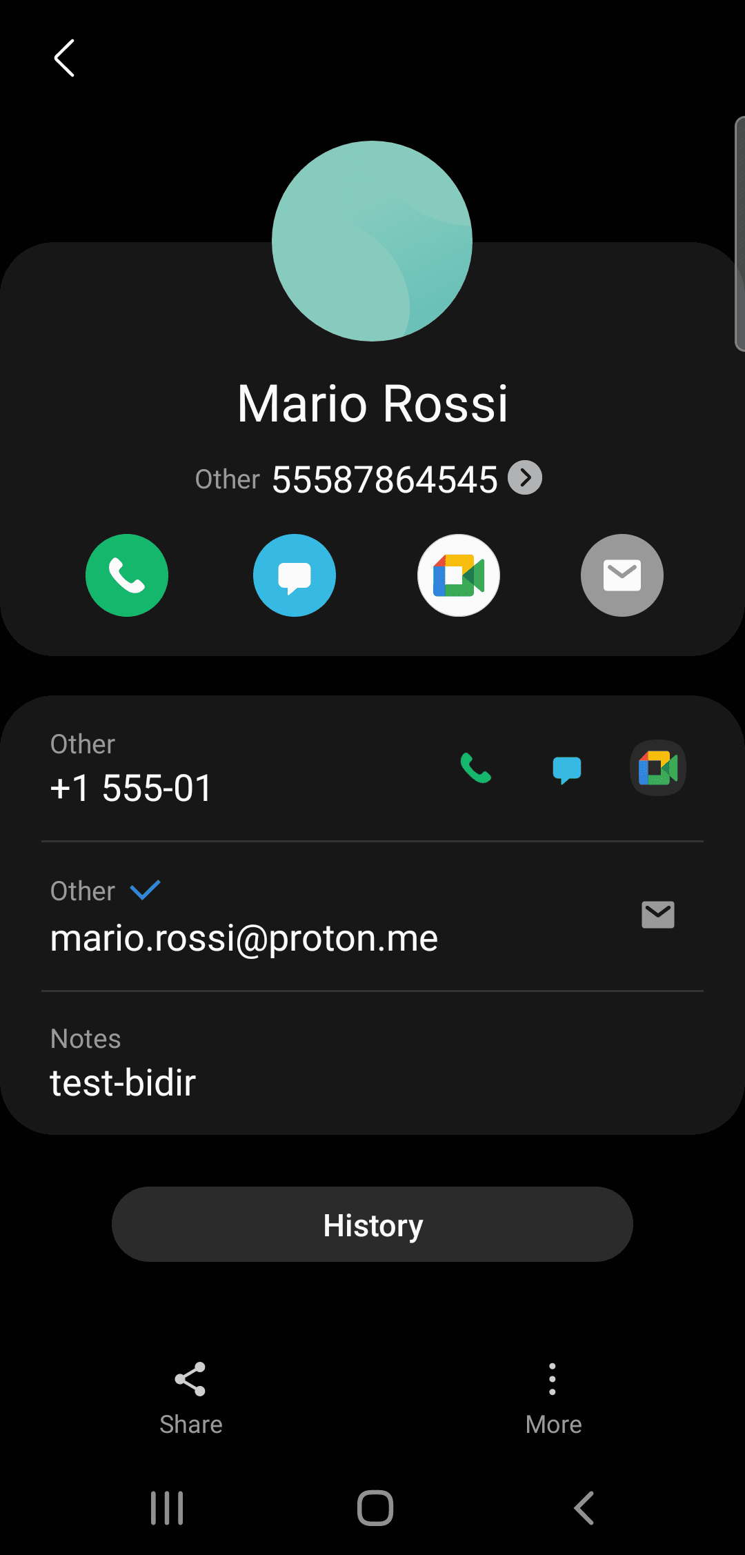 Скриншот 5 — pcontacts