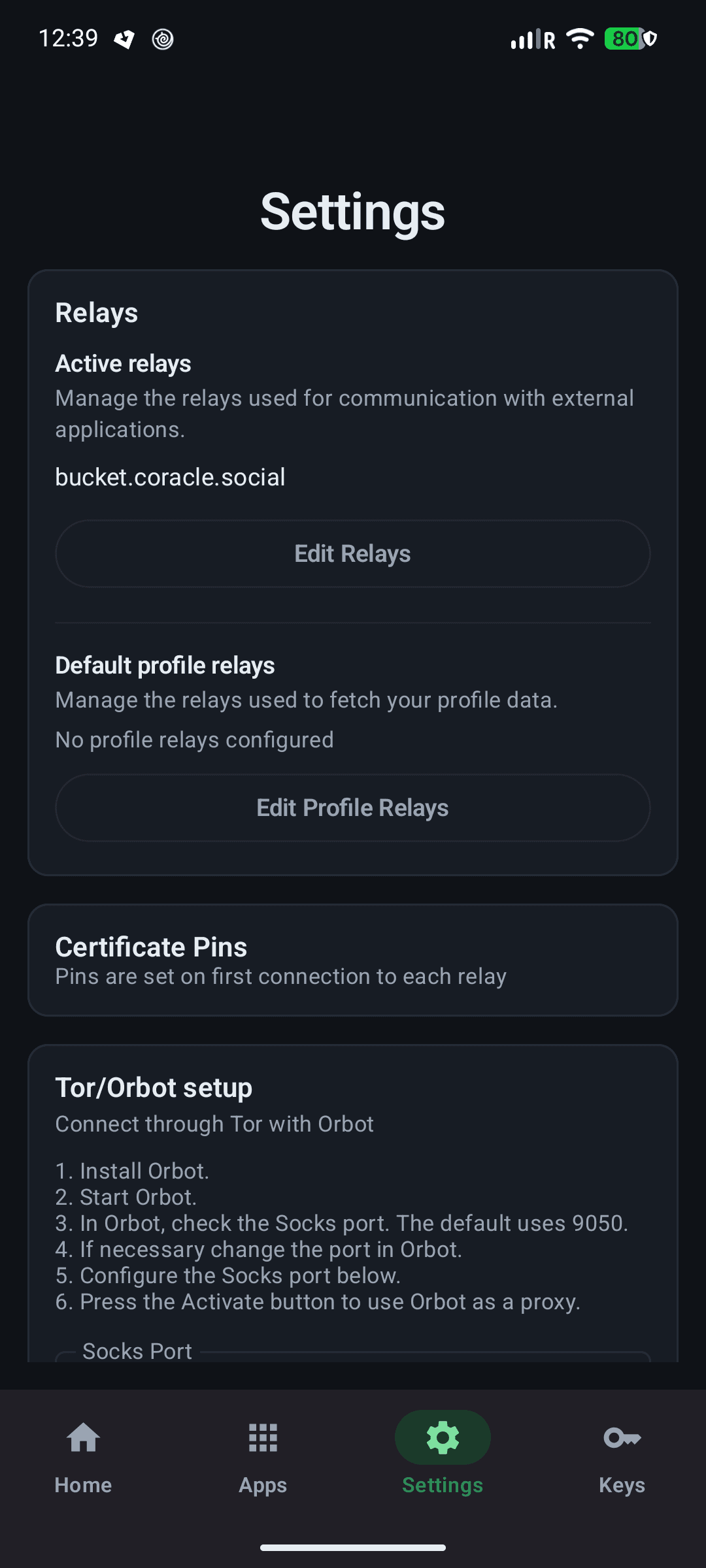 Скриншот 6 — Keep: FROST Nostr Signer