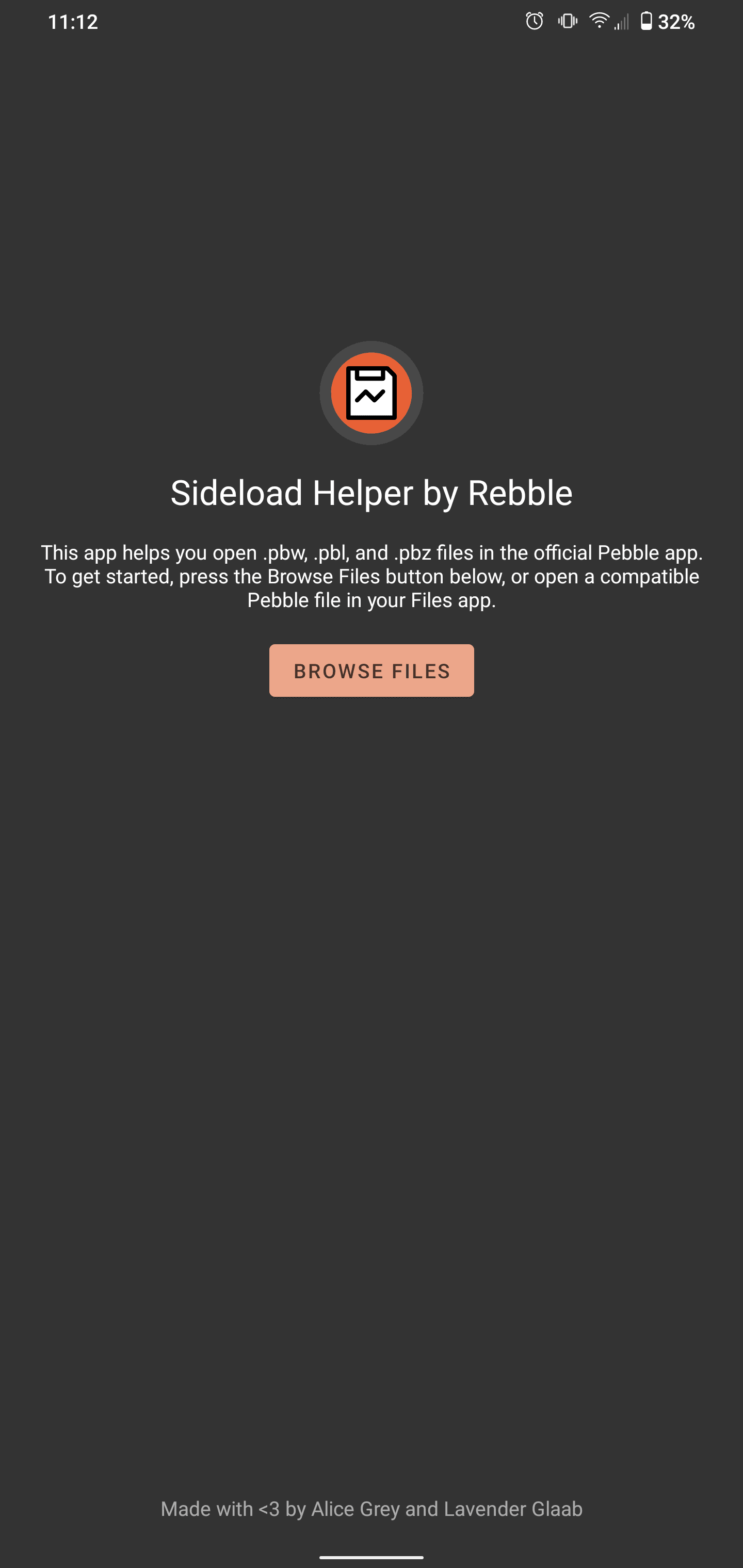 Скриншот 1 — Sideload Helper by Rebble