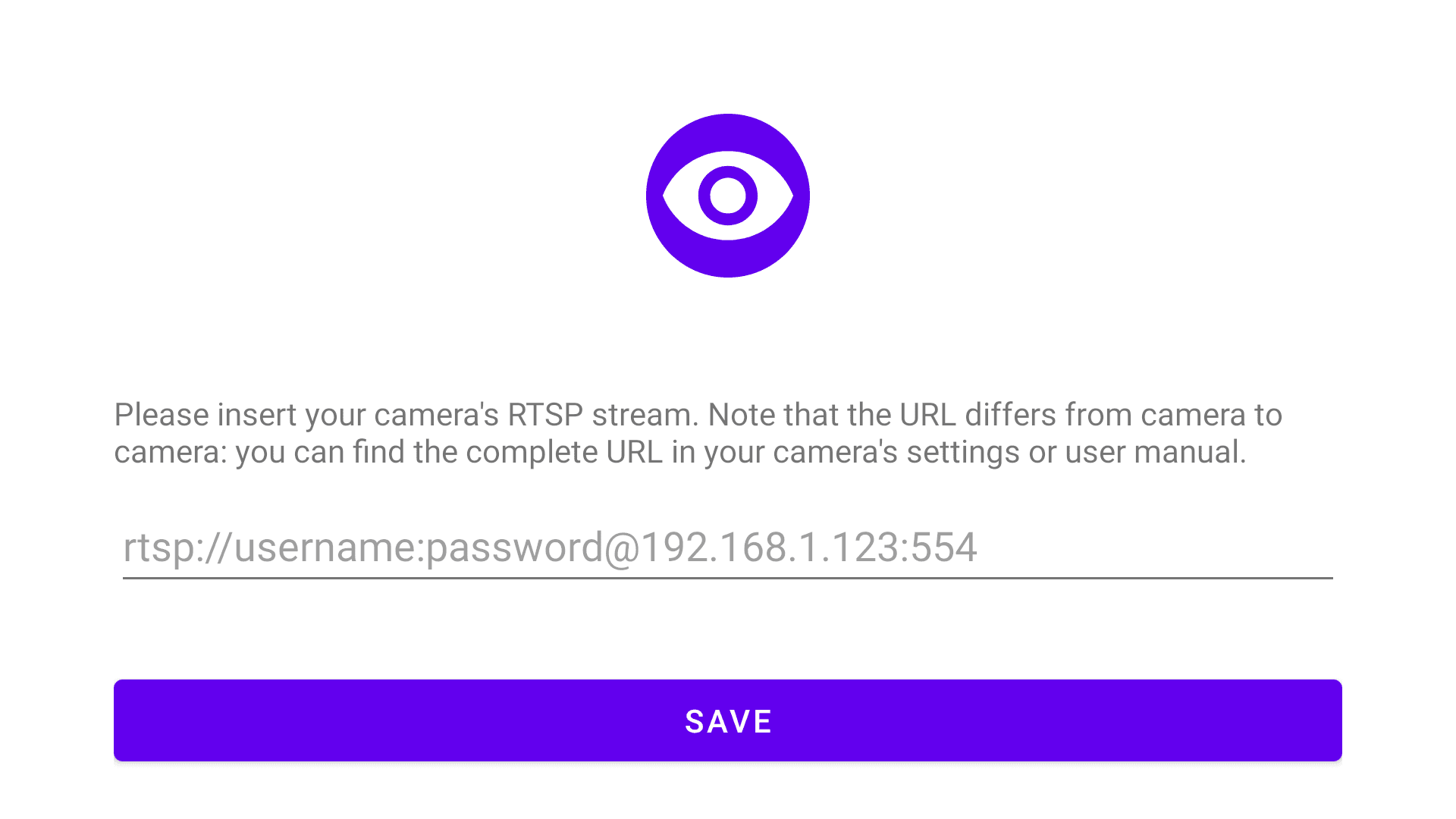Скриншот 1 — Ojo RTSP IP Camera viewer